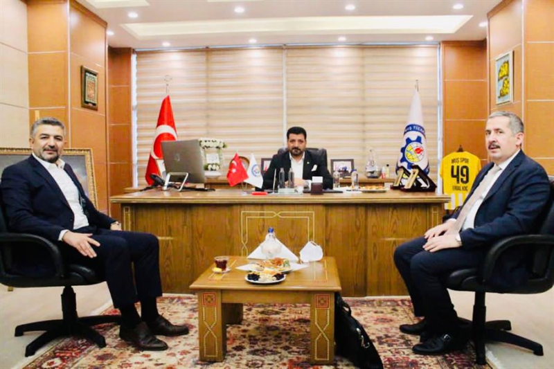 AK PARTİ’DEN BAŞKAN KOÇ’A ZİYARET