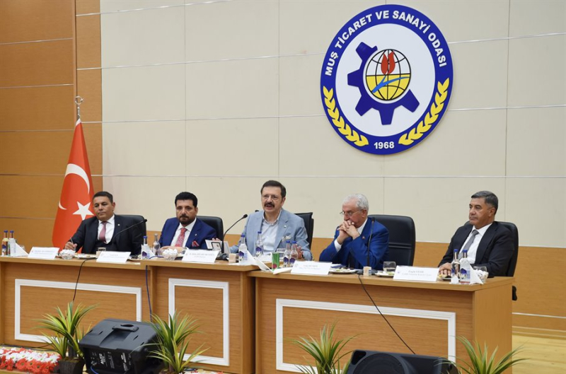 MUŞ TSO`DA İSTİŞARE TOPLANTISI YAPILDI