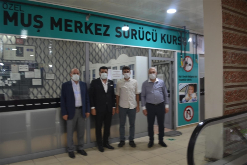 BAŞKAN KOÇ’TAN SÜRÜCÜ KURSLARINA ZİYARET