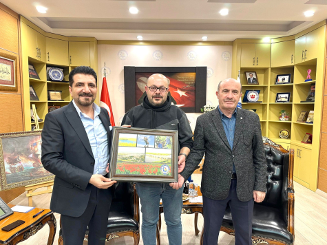 BAŞKAN KOÇ, BASIN MENSUPLARI İLE BİR ARAYA GELDİ