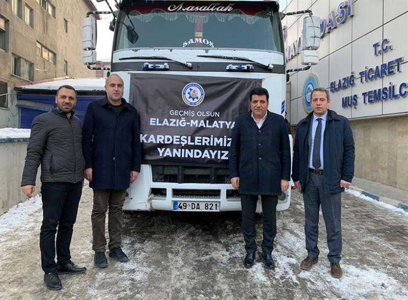MUŞ TSO’DAN YARDIM ELİ