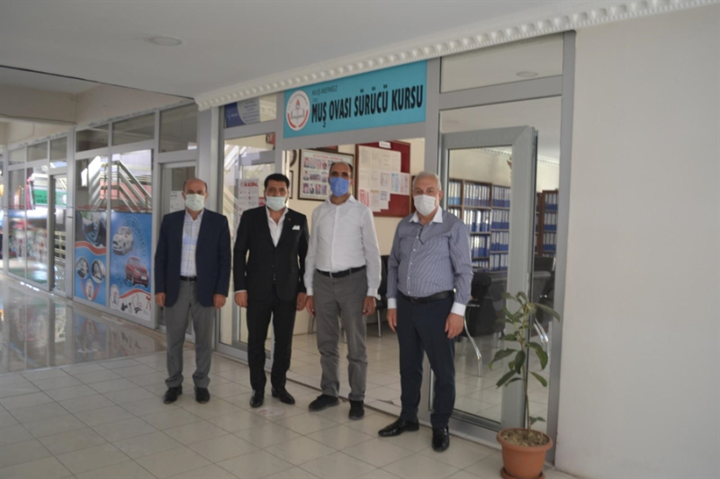 BAŞKAN KOÇ’TAN SÜRÜCÜ KURSLARINA ZİYARET