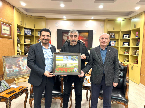 BAŞKAN KOÇ, BASIN MENSUPLARI İLE BİR ARAYA GELDİ