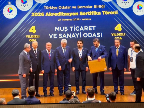 MUŞ TSO 4 YILDIZLI ODA OLDU