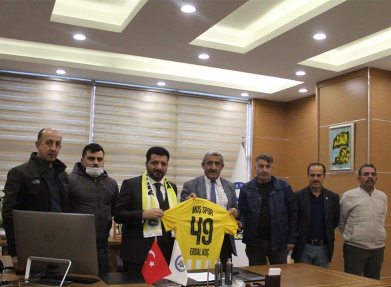 BAŞKAN KOÇ’TAN ASKF’YE DESTEK