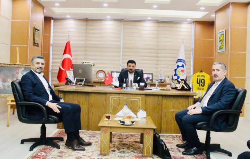 AK PARTİ’DEN BAŞKAN KOÇ’A ZİYARET
