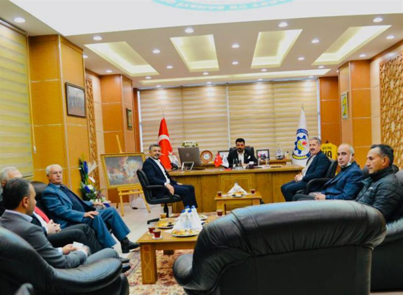 AK PARTİ’DEN BAŞKAN KOÇ’A ZİYARET