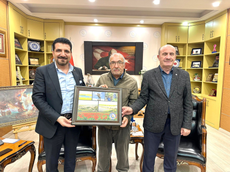 BAŞKAN KOÇ, BASIN MENSUPLARI İLE BİR ARAYA GELDİ