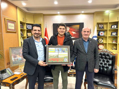 BAŞKAN KOÇ, BASIN MENSUPLARI İLE BİR ARAYA GELDİ