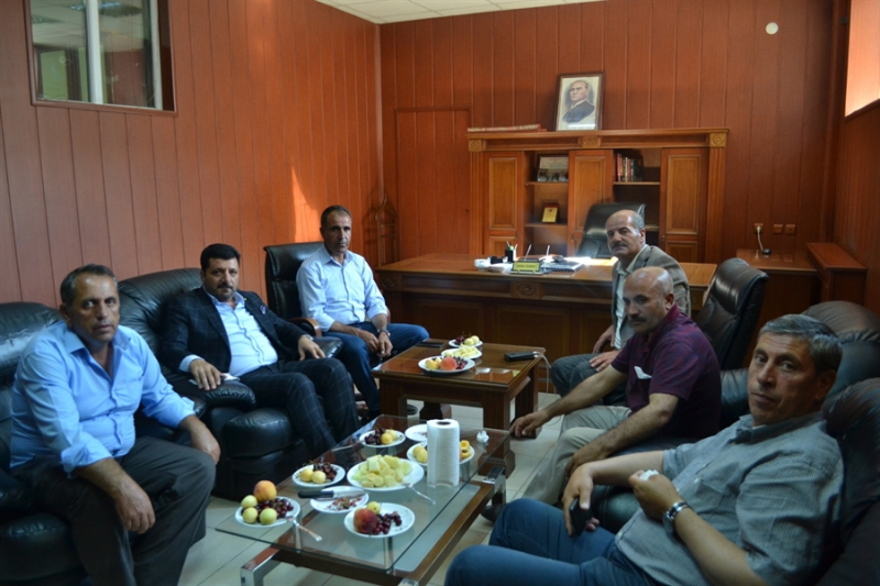 BAŞKAN KOÇ, BULANIK İLÇESİNDE ÜYELERİ ZİYARET ETTİ