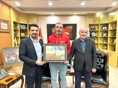 BAŞKAN KOÇ, BASIN MENSUPLARI İLE BİR ARAYA GELDİ