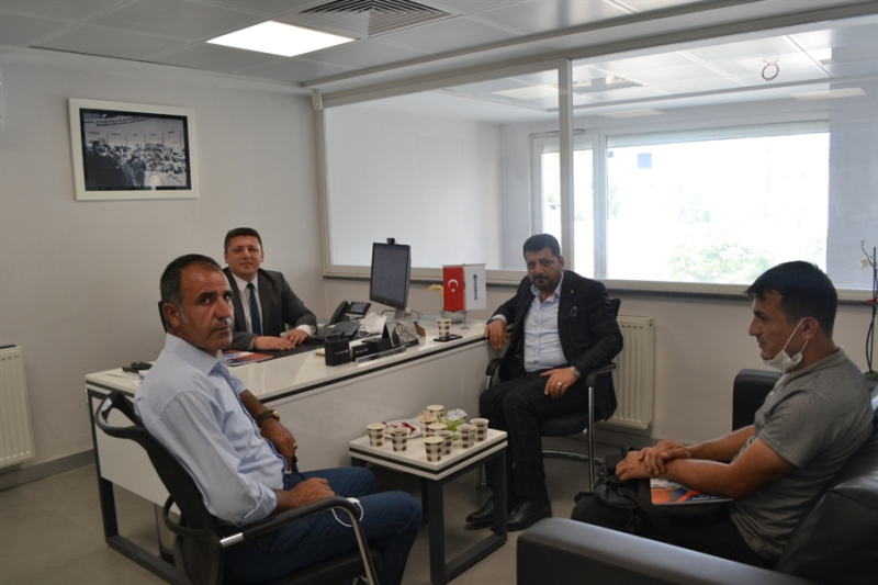 BAŞKAN KOÇ, BULANIK İLÇESİNDE ÜYELERİ ZİYARET ETTİ