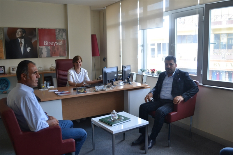 BAŞKAN KOÇ, BULANIK İLÇESİNDE ÜYELERİ ZİYARET ETTİ
