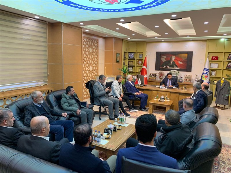 MUŞ İL-DER BAŞKAN KOÇ`U ZİYARET ETTİ