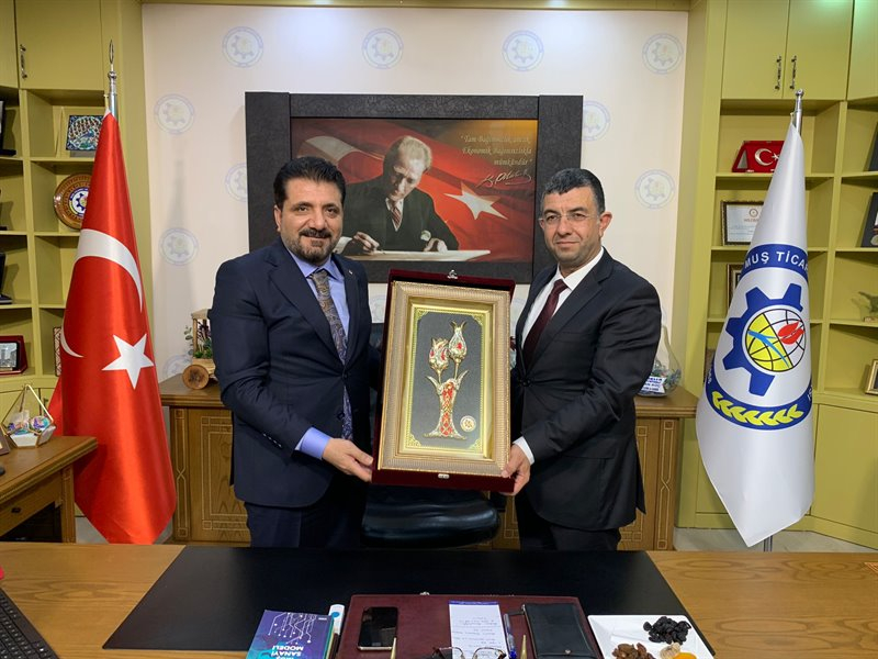 MUŞ İL-DER BAŞKAN KOÇ`U ZİYARET ETTİ