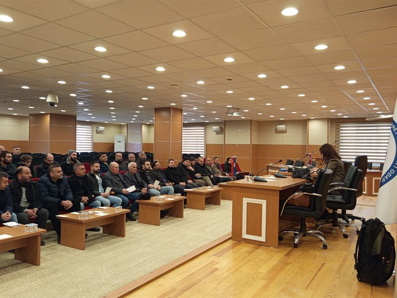 MUŞ TSO’DA GALERİCİLER VE EMLAKÇILAR İÇİN SINAV YAPILDI