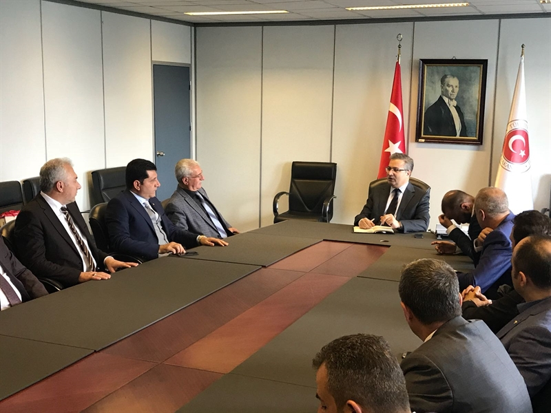 MUŞ TSO HEYETİ ANKARA’DA