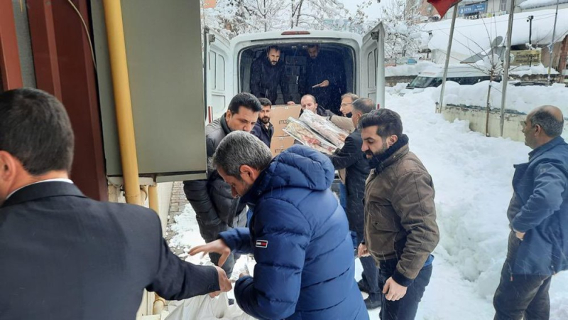 MUŞ TSO`NUN YARDIMLARI BÖLGEYE GÖNDERİLDİ