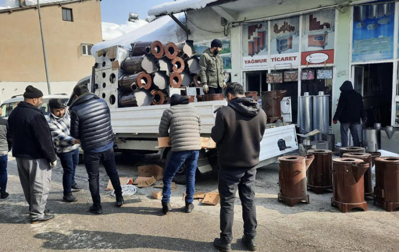 MUŞ TSO`NUN YARDIMLARI BÖLGEYE GÖNDERİLDİ