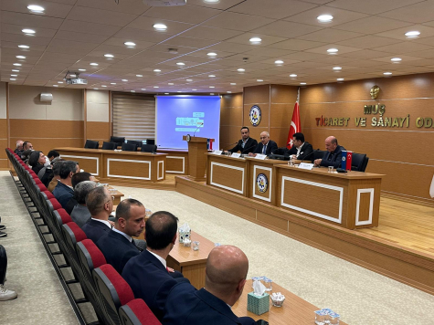 MUŞ TSO’DA KOSGEB BİLGİLENDİRME TOPLANTISI DÜZENLENDİ