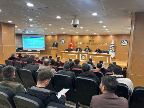 MUŞ TSO’DA YENİ TEŞVİK SİSTEMİ BİLGİLENDİRME TOPLANTISI DÜZENLENDİ