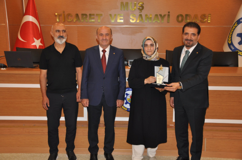 MUŞ TSO’DAN KADIN GİRİŞİMCİLERE VEFA: 29 KADINA PLAKET VERİLDİ